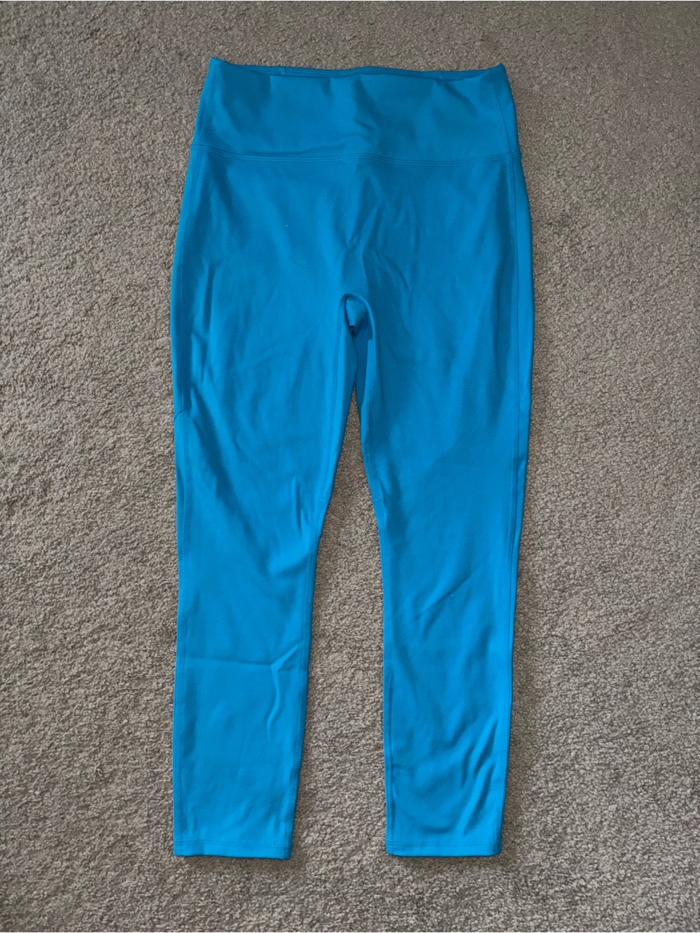 Women’s Bright Blue Athletic Leggings